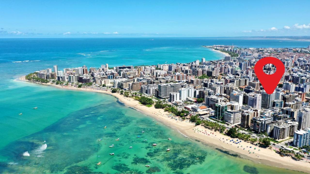 2 quartos sendo 1 suíte a 150mt da praia Maceió Exterior foto